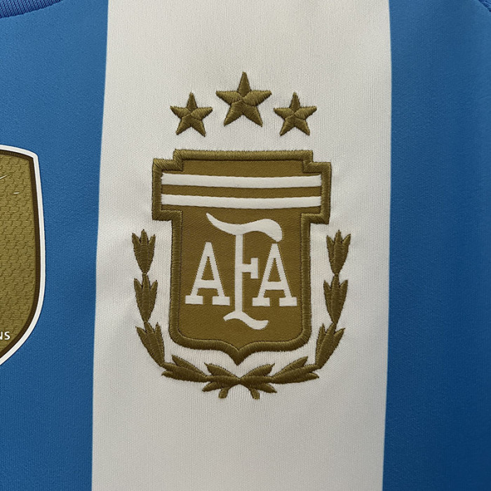 24-25 Argentina Home 1:1 Fans Soccer Jersey #FWCC