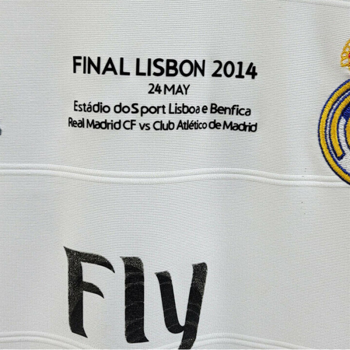 2013-2014 RMA Home Player Version Long Sleeve Retro Soccer Jersey（长袖球员）