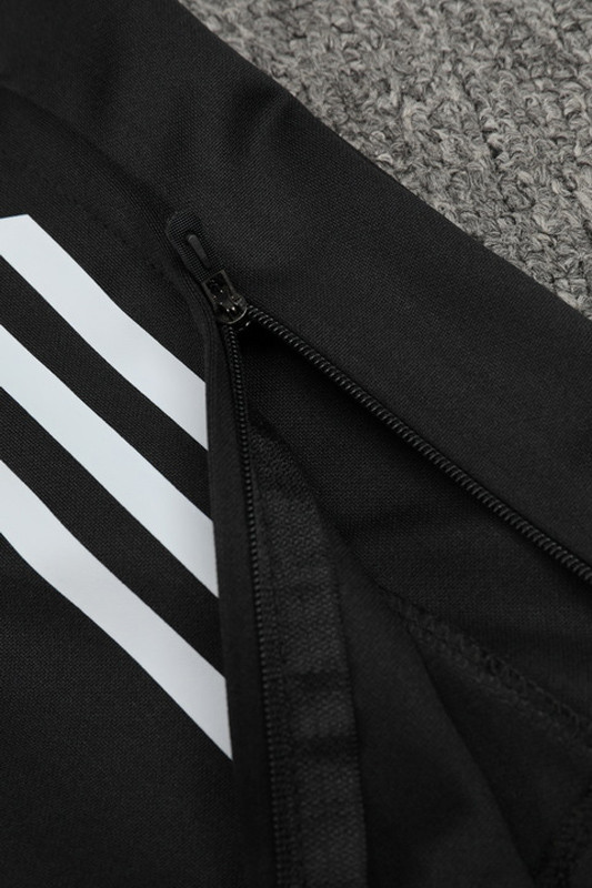 2024 AD White Kids Half Pull Tracksuit (童装)(半拉链)