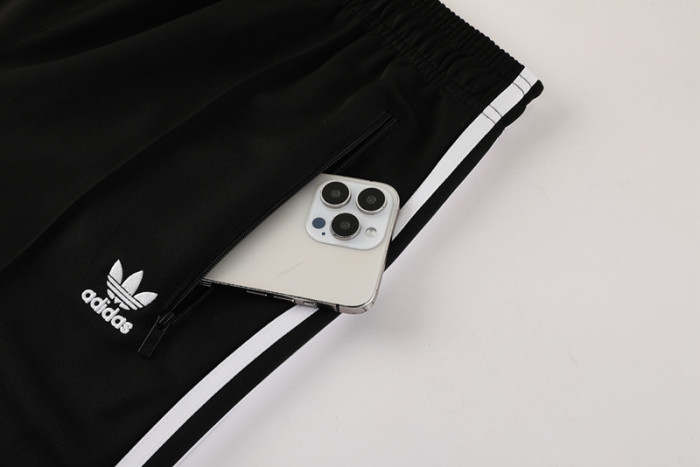 2025 AD Black Jacket Tracksuit #AJ21