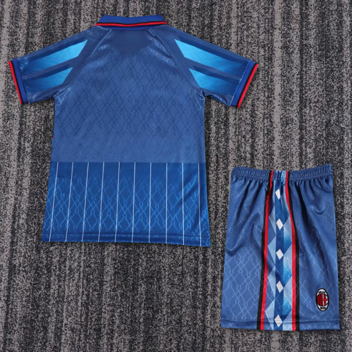 1995-1996 ACM Away Kids Retro Soccer Jersey