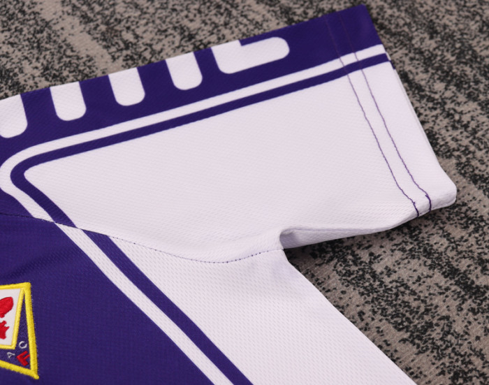 1999-2000 Fiorentina Home Kids Retro Soccer Jersey