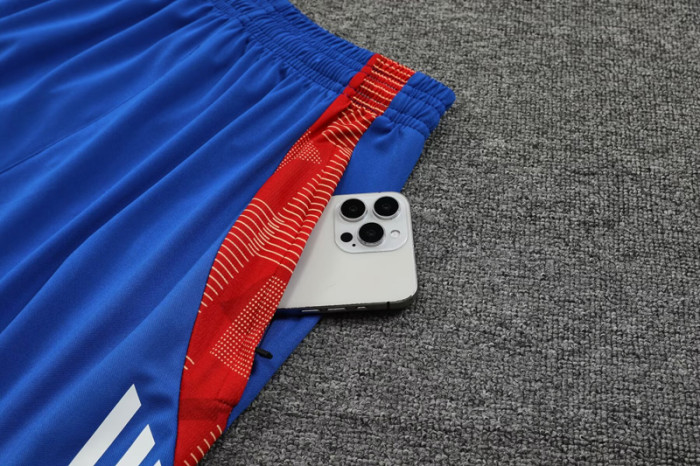 2024 AD White Tank top and shorts suit