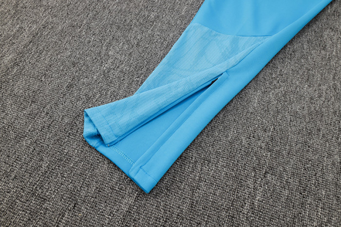 24-25 Man City Light blue Half Pull Tracksuit (半拉链)