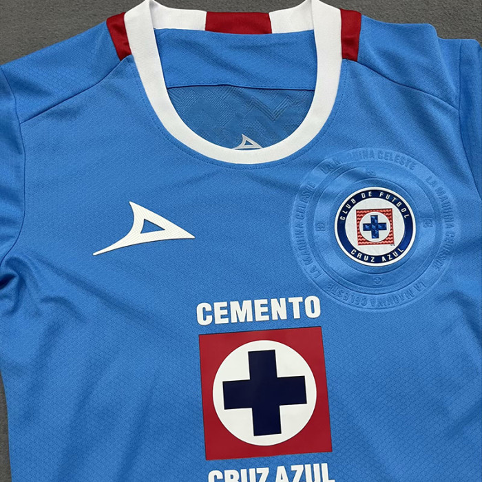 24-25 Cruz Azul Home Women Soccer Jersey (女)