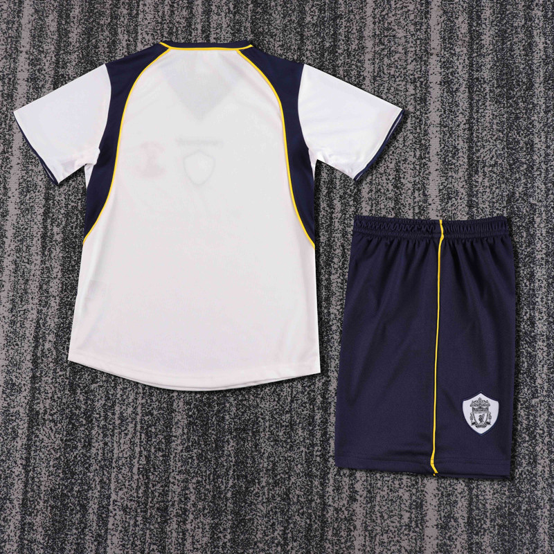 2001-2002 LIV Away Kids Retro Soccer Jersey
