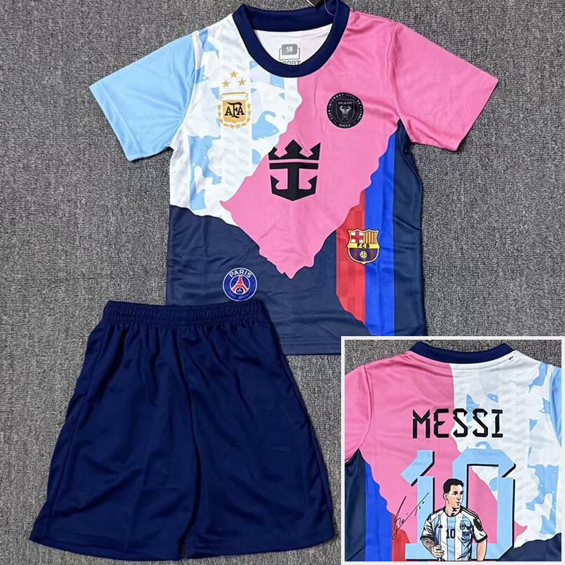 25-26 MESSI #10 Special Edition Kids Soccer Jersey *后卡通号