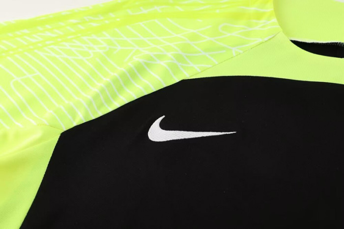 2024 NK Black green Training Short Suit #ND07