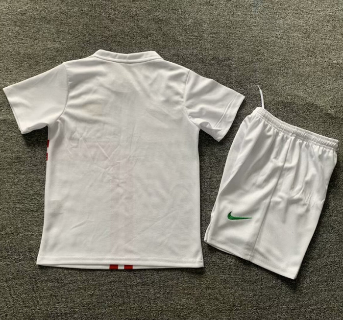 2012 Portugal Away Kids Retro Soccer Jersey