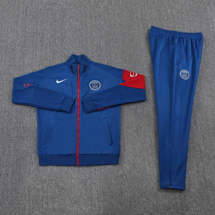 25-26 PSG Blue Jacket Tracksuit #02