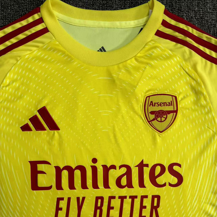 25-26 ARS Yellow Goalkeeper Soccer Jersey