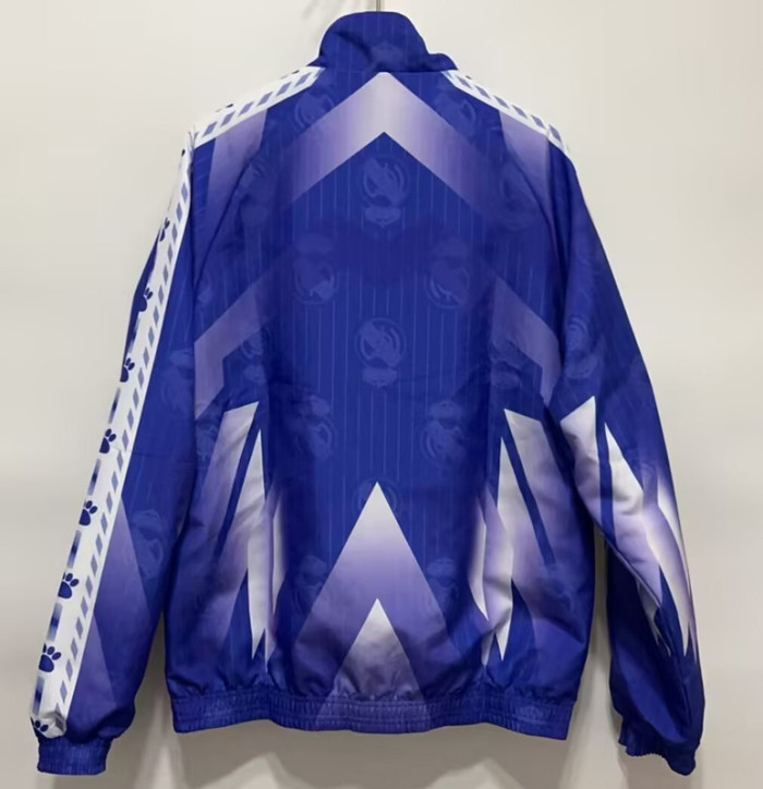 1996-97 BAR Purple & White Retro Double Sided Windbreaker (双面风衣)(刺绣)