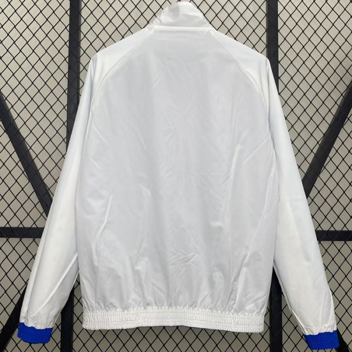 24-25 Real Sociedad Blue & White Double Sided Windbreaker (双面风衣)