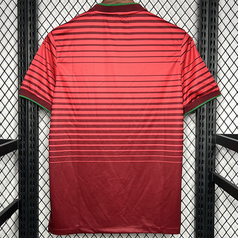 2014 Portugal Home Retro Soccer Jersey