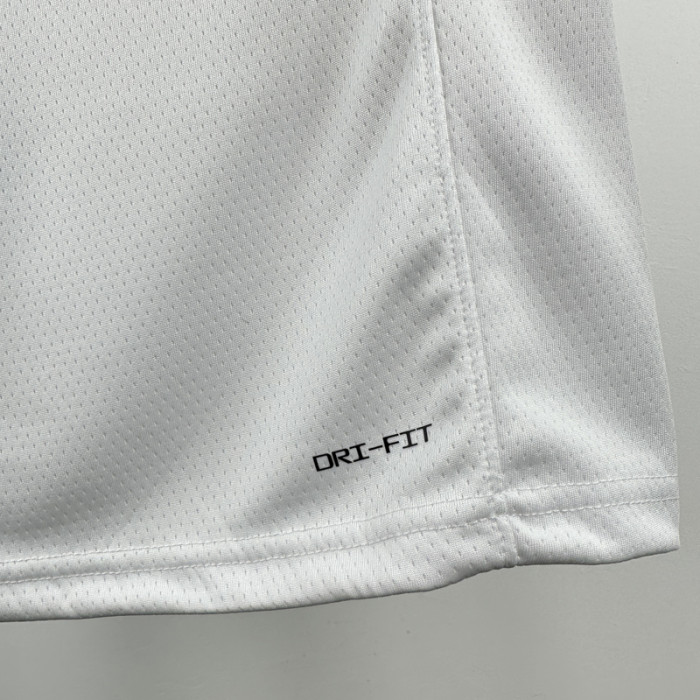 22-23 Lakers KNECHT #4 White Top Quality Hot Pressing NBA Jersey(圆领)