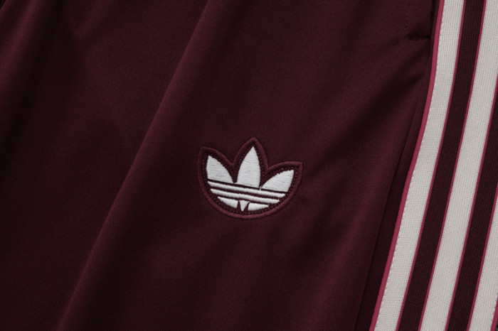 25-26 Bayern Deep Red Half Pull Tracksuit #B2512(半拉链)