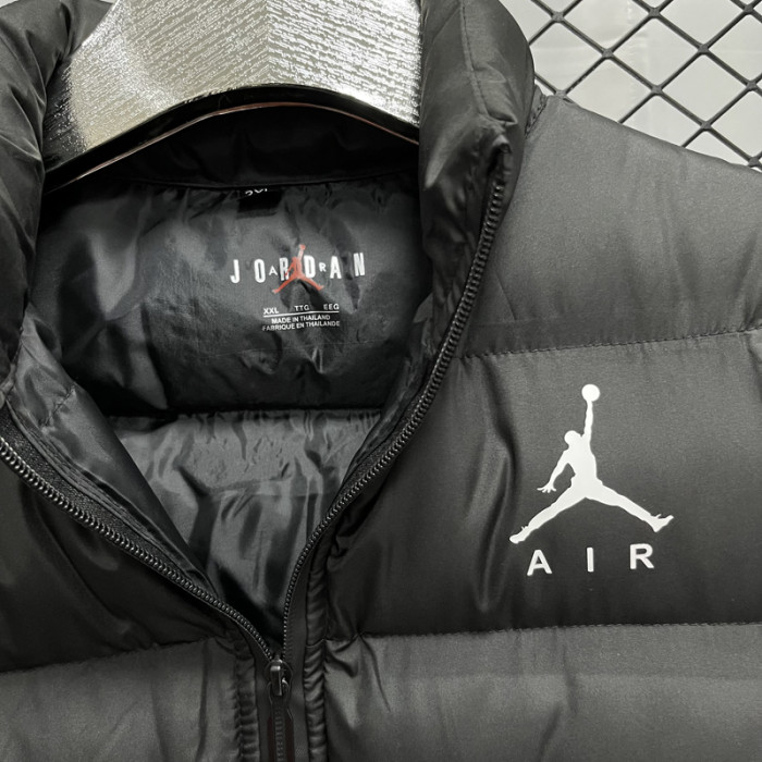 24-25 J2 Jordan AIR Black Cotton jacket vest (Waistcoat) #马甲