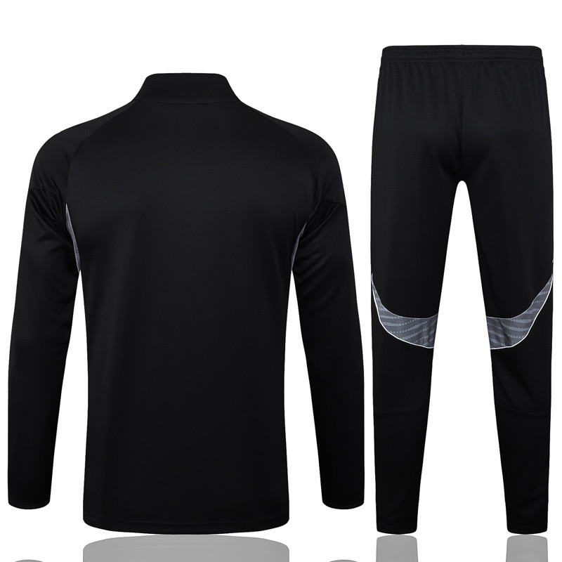 25-26 Inter Miami Black Half Pull Tracksuit #B2521(半拉链)