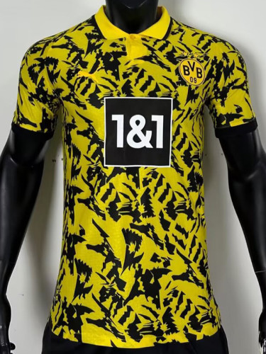 25-26 Dortmund Yellow Black Special Edition Player Version Soccer Jersey