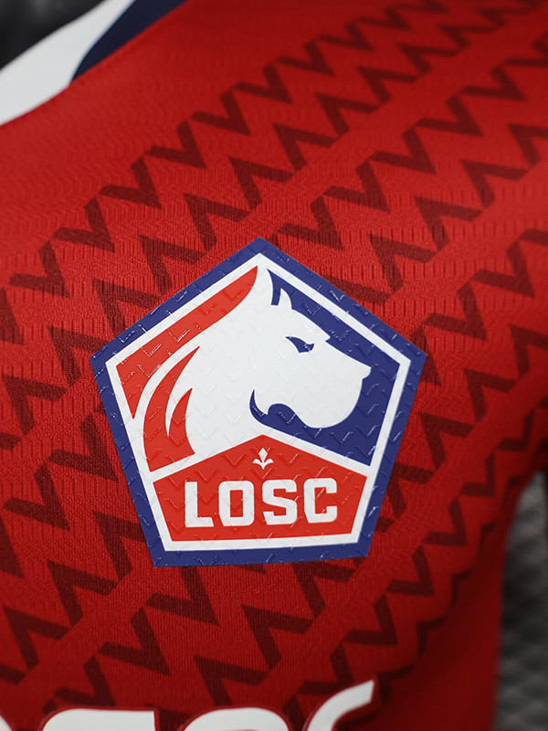 24-25 Lille Home Player Version Soccer Jersey
