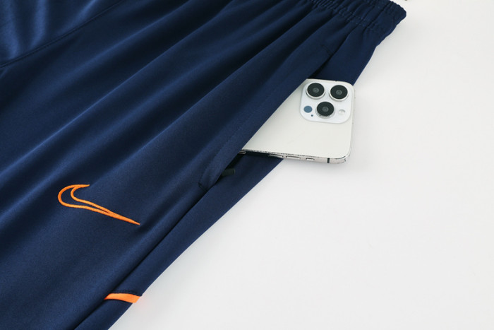 2025 NK Royal blue Half Pull Tracksuit #NB09 (半拉链)