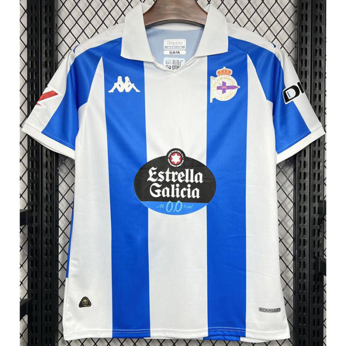 24-25 La Coruna Home Fans Soccer Jersey