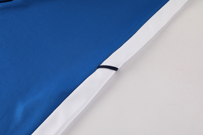 2025 NK Fancy blue Half Pull Tracksuit #NB09 (半拉链)