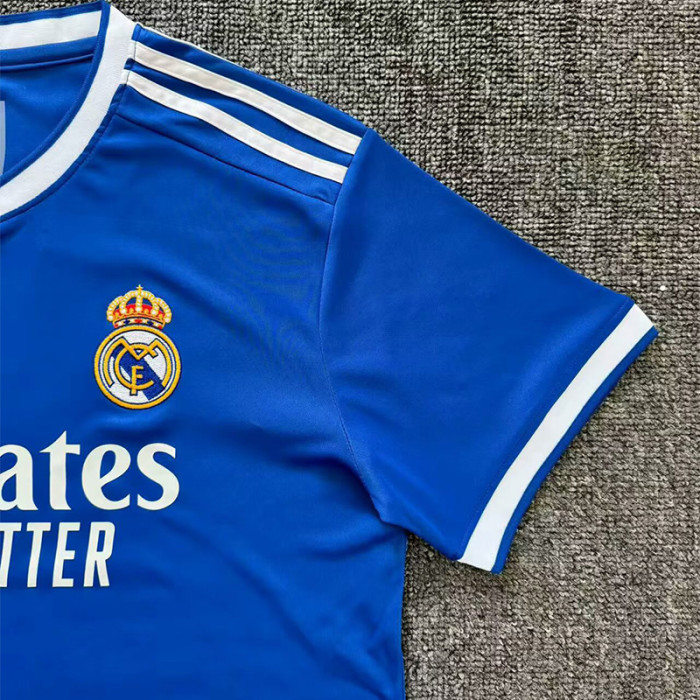 25-26 RMA Blue Special Edition Fans Soccer Jersey *三叶草