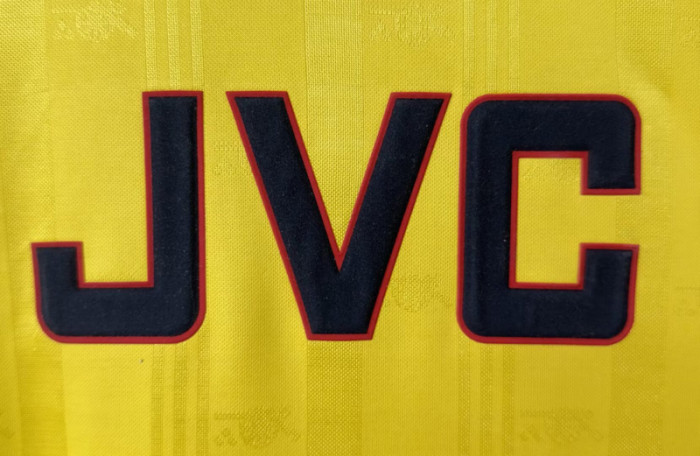 1988-1990 ARS Away Yellow Retro Soccer Jersey
