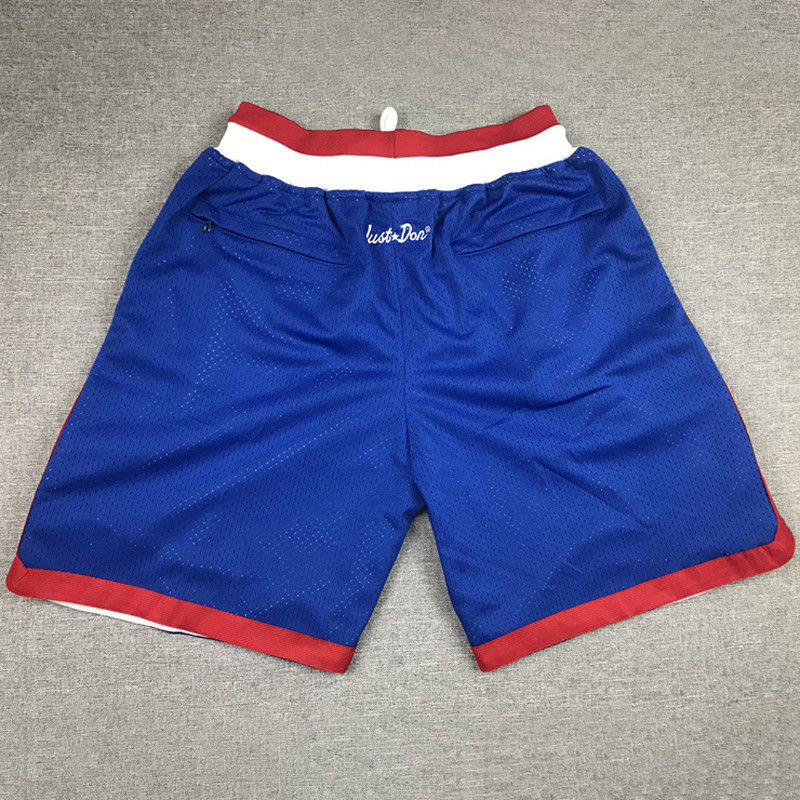 CLIPPERS Blue City Edition Top Quality NBA Pocket Pants #快船队