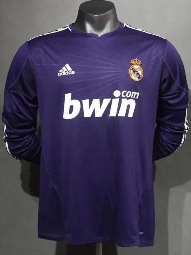 2010-2011 RMA Third Player Version Long Sleeve Retro Soccer Jersey( 长袖球员)