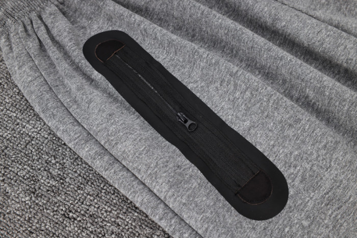 2024 NK Grey Hoodie Jacket Tracksuit #F586
