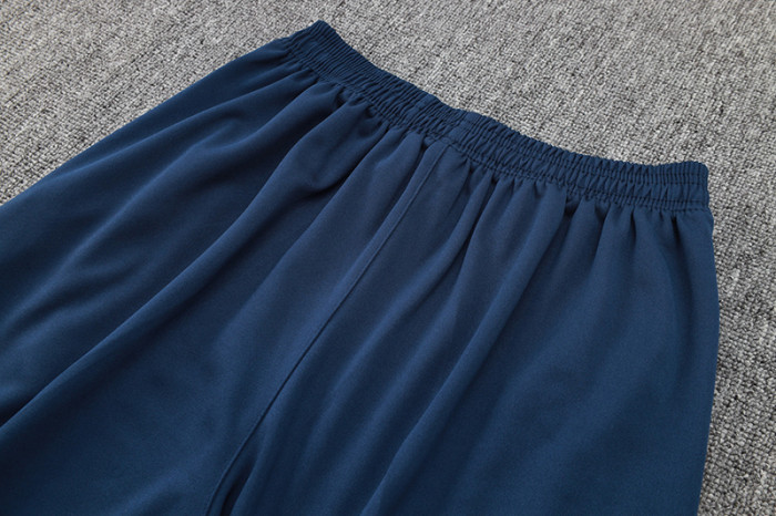 24-25 AD Royal Blue Half Pull Tracksuit #06 (半拉链)