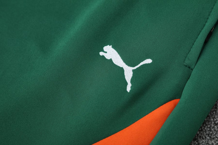25-26 Ivory Coast Dark green Jacket Tracksuit