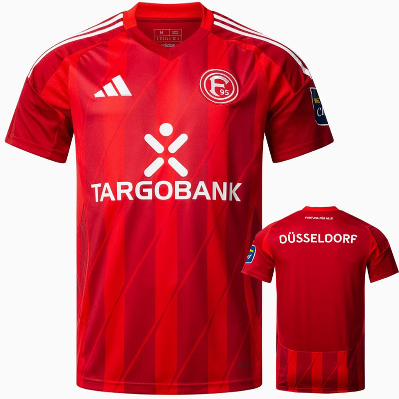 24-25 Fortuna Dusseldorf Home Fans Soccer Jersey