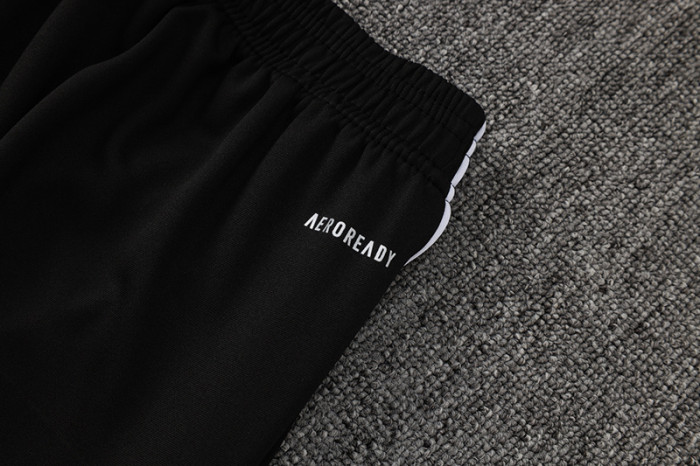 2025 AD Grey Half Pull Tracksuit (半拉链)