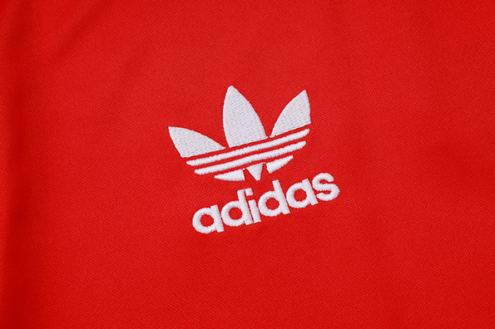 25-26 Flamengo Red Half Pull Tracksuit #B2510(半拉链)