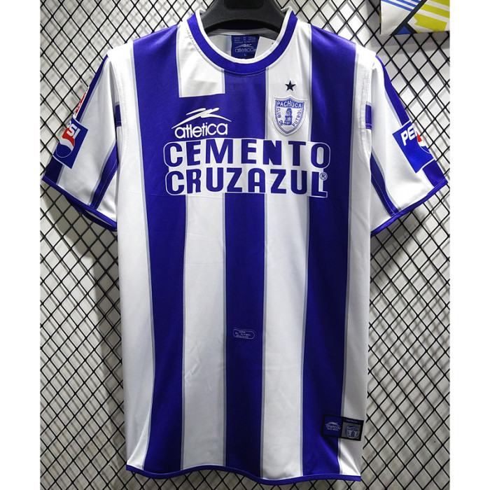 2001-2002 Pachuca Home Retro Soccer Jersey