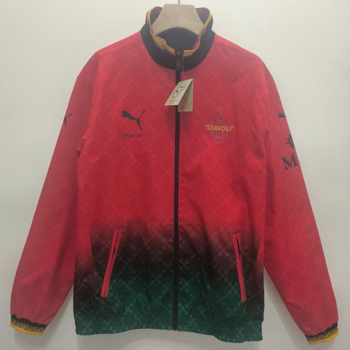 24-25 ACM Red & Black Double Sided Windbreaker (双面风衣)