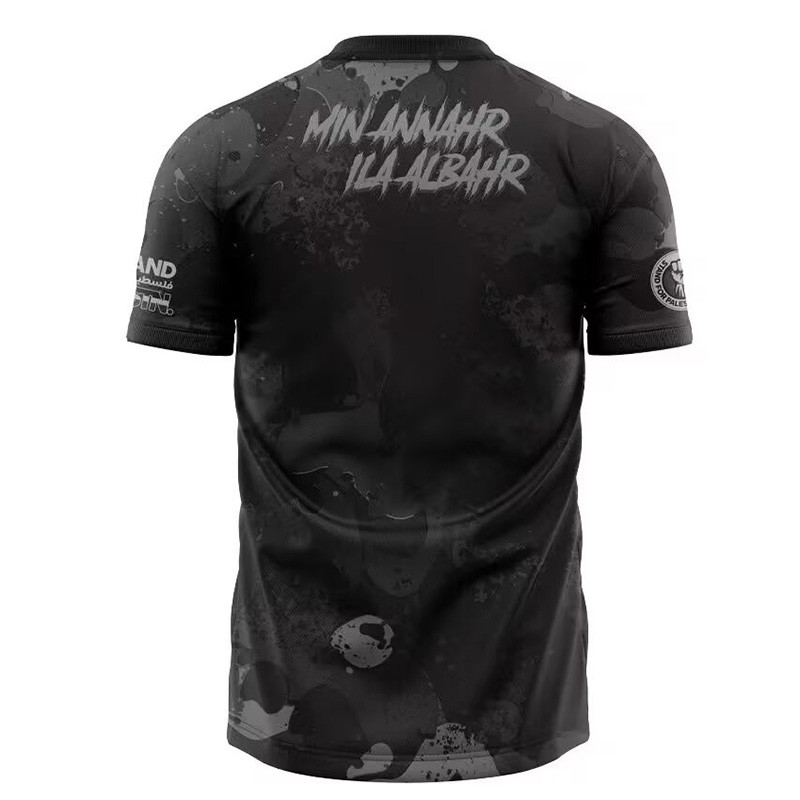 24-25 Palestina FC Black Grey Special EditionTraining shirts *译西