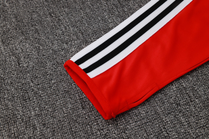 25-26 Flamengo Red Half Pull Tracksuit #B2510(半拉链)