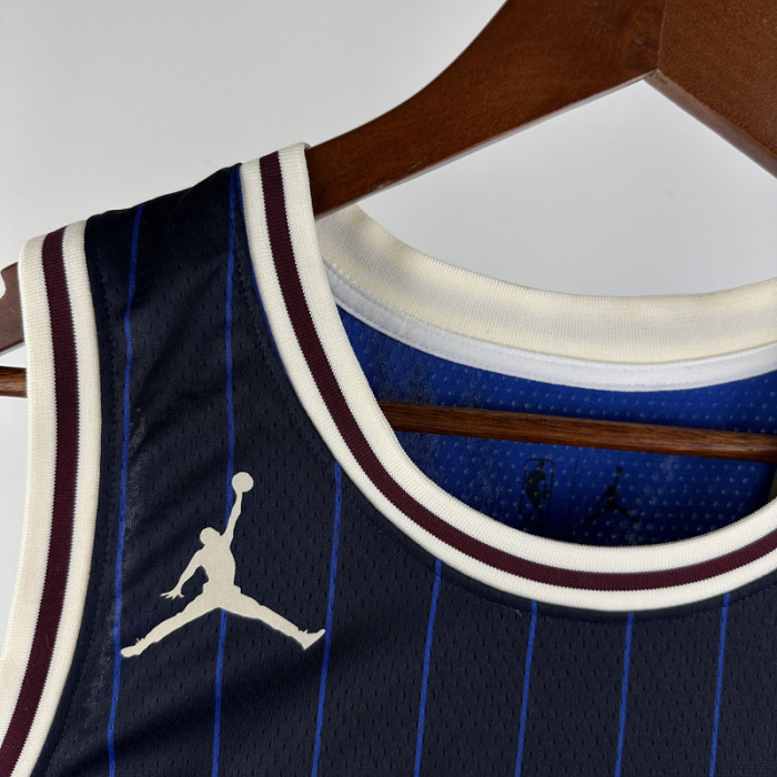 23-24 ALL-STAR ANTETOKOUNMPO #34 Blue Top Quality Hot Pressing NBA Jersey