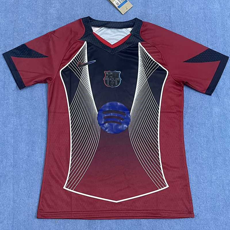 25-26 BAR Special Edition Brown Red Fans Training Shirts