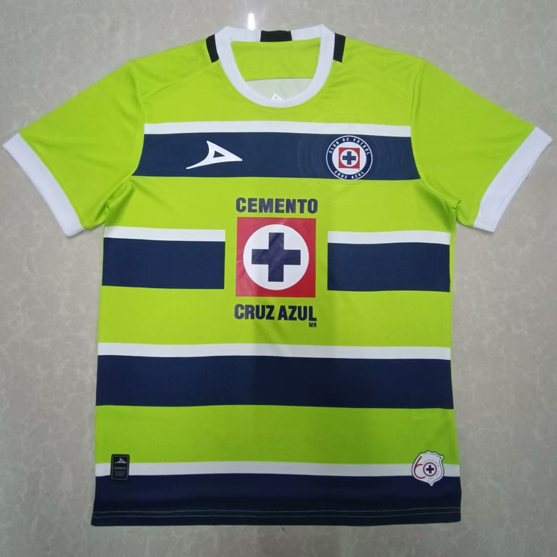24-25 Cruz Azul Green Goalkeeper Soccer Jersey