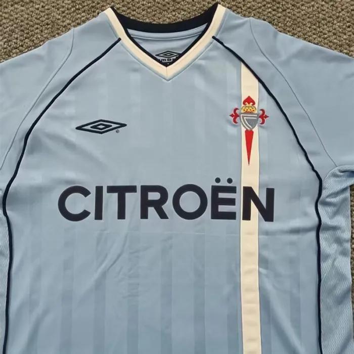 2001-2002 Celta Home Retro Soccer Jersey (带章)