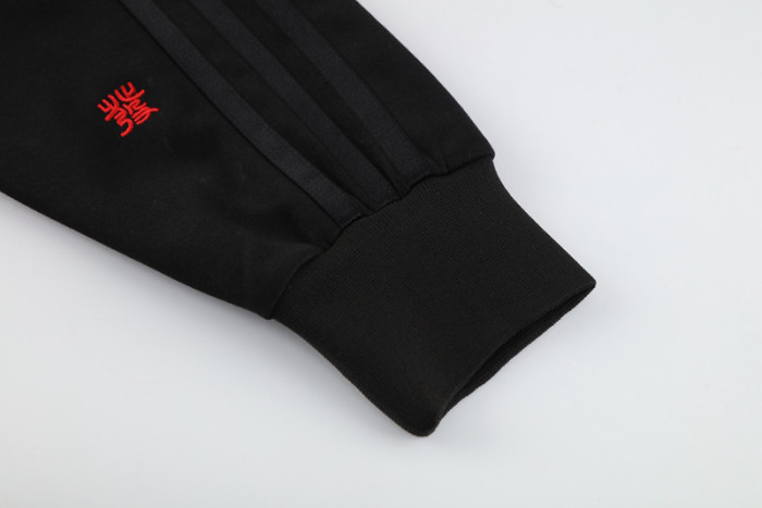 2025 AD Black Commemorative Edition Hoodie Tracksuit (卫衣套装)