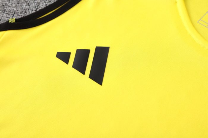 25-26 Atletico Mineiro Yellow Tank top and shorts suit