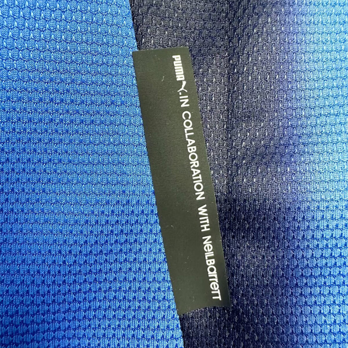 2006 Italy Home Long Sleeve Retro Soccer Jersey (长袖)