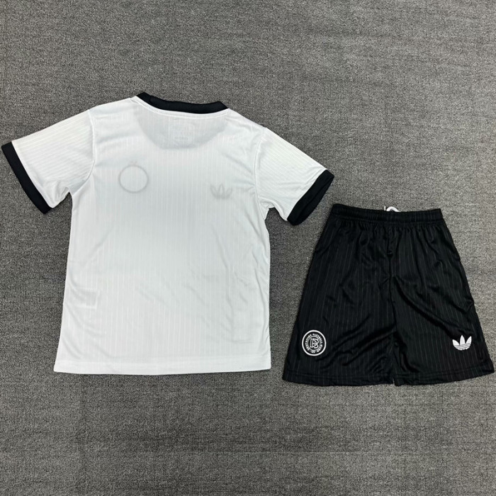 25-26 Germany 125th Anniversary White Kids Soccer Jersey
