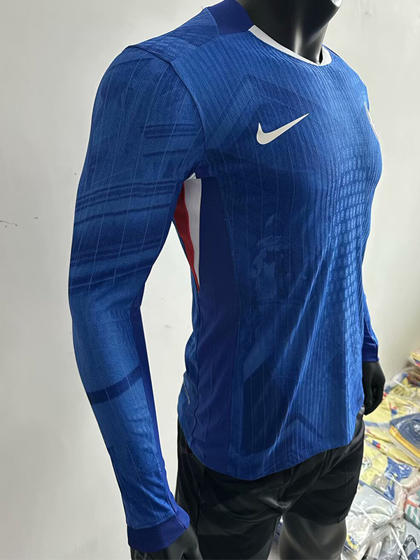 25-26 CHE Home Long Sleeve Player Version Soccer Jersey (长袖球员)
